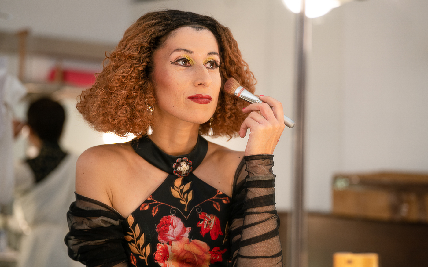  Makeup with dancer Soledad de la Hoz | Rigoletto | Royal Opera House 