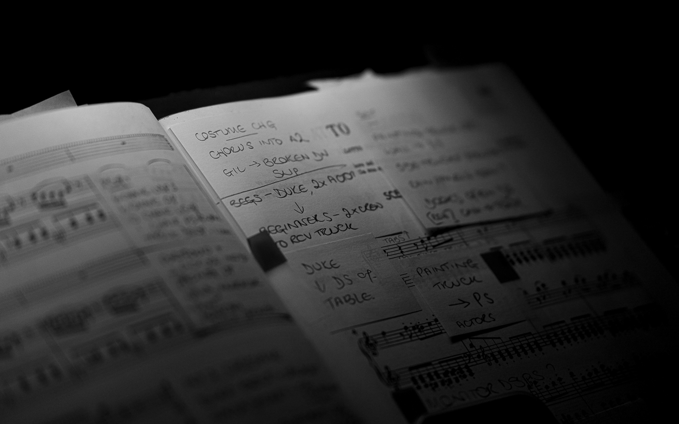  Stage Manager's Score | Rigoletto | Royal Opera House 